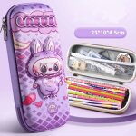 Étui à crayons 3d labubu personnalisé avec dessin animé?boîte à stylos kawaii pour enfantsaccessoire ... Étui à crayons 3d labubu personnalisé avec dessin animé?boîte à stylos kawaii pour enfantsaccessoire ...