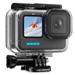 tui tanche tech - protect ga200 pour gopro hero 9 / 10 / 11 / 12 / 13 transparent
