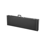 �tui guitare basse rigide - vevor - rectangulaire - 1220 mm - avec verrouillage � cl�s - poign�e - rembourrage ...