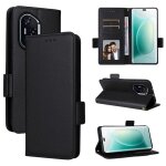 Etui pour honor 400 housse t�l�phone flip en pu cuir housse de protection en cuir business antichoc noir ...