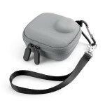 Etui housse rigide - pour insta360 go ultra - eva - rangement appareil photo - avec dragonne et mousqueton ...