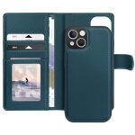 Étui pour iphone 13 - mayaxess - coque détachable - bleu - support vidéo - porte - cartes Étui pour iphone 13 - mayaxess - coque détachable - bleu - support vidéo - porte - cartes