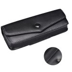 �tui � lunettes en cuir pu souple inn� 15x25x52cm noir �tanche pliage l�ger portable adaptable toutes ...