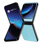 Etui motorola razr 40 ultra (6. 9) housse t�l�phone flip en pu cuir housse de protection en cuir business ...