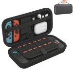 Etui de transport - phonillico - nintendo switch 2 - noir - 12 emplacements cartes - poche zippée Etui de transport - phonillico - nintendo switch 2 - noir - 12 emplacements cartes - poche zippée