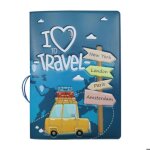 �tui de passeport en cuir synth�tique pour homme organiseur de documents de voyage cr�atif carte du monde ...