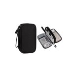 tui portable pour accessoires lectroniques sac de rangement compartiment pour cbles tlphone cls ...