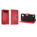 �tui portefeuille caseroxx pour doro aurora a10 / a11 en cuir artificiel avec porte - cartes ? rouge