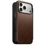 �tui portefeuille - nomad - iphone 17 pro max - cuir pleine fleur - magsafe - marron