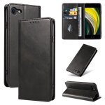 Etui portefeuille noir apple iphone 16e 5g - housse pochette protection case