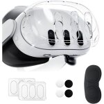 �tui de protection compatible avec meta quest 3�tui transparent avec 1 x housse de casque3 x objectifs ...