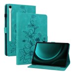 tui  rabat pour la tablette samsung galaxy tab s9 fe / s9 2023 10. 9coque de protection en cuir pu ...