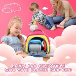 tui de rangement pour yoto player(3me gnration)lecteur audio - noprne  double fermeture clair ...