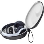 �tui rigide pour casque sony playstation 5 pulse 3d sans fil - aqsacokiya - gris - noir - sans fil gris ...