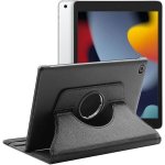 Etui rotatif en simili cuir pour ipad 102 9me gnration 2021 - noir - yuan yuan