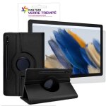 Etui rotatif en simili cuir + verre tremp� pour samsung galaxy tab a8 10. 5 2021 sm - x200 - sm - x205 ...