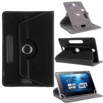 Etui rotatif universel pour tablette jusqu 101 - noir