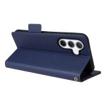 Etui pour samsung galaxy a36 5g housse t�l�phone flip en pu cuir housse de protection en cuir business ...