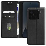 Étui pour smartphone - xiaomi - 15 - portefeuille - support vidéo - noir Étui pour smartphone - xiaomi - 15 - portefeuille - support vidéo - noir