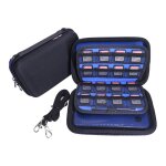 �tui de transport rigide pour nintendo 3ds bleu bleu