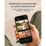 Eufy security video doorbell e340 - double cam�ra - vision full hd 2k - vision nocturne couleur