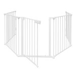 Eulenke barrire de scurit 5x pour bb animaux enfant 310x75cm blanc pare - feu de chemine caillebotis ...