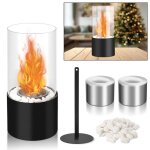 Eulenke chemin�e �thanol de table d 11. 5 x h 26cm chemin�e de table � l�thanol chemin�e au bio�thanol ...