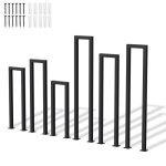 Eulenke main courante descalier en u garde - corps tube carr� en fer forg� noir 55 cm nordique meuble ...