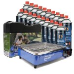 Eurocatch evergrill barbecue � gaz butane - incl. 20 cartouches