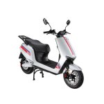Eurocka scooter lectrique a8 blanc batterie lithium amovible 40km dautonomie