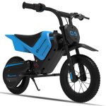Moto lectrique pour enfants evercross tech ev05m ? 2 vitesses? batterie lithium 150w 4ah ? cadeau idal ...