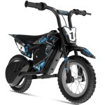 Moto �lectrique enfants evercross tech moteur 150w batterie 14. 4v / 5. 2ah mode vitesse 8 - 16 km / ...