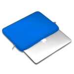 Evetane housse de protection bleue zippe compatible macbook air 13. 3 / macbook pro 13. 3