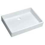 Evier - allia - publica - 1 bac - blanc - 60cm x 40cm