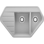 Evier dangle en granit 90x50cm lavabo cuisine 15 bacs + kit de vidage copenhague corner de primagran ... Evier dangle en granit 90x50cm lavabo cuisine 15 bacs + kit de vidage copenhague corner de primagran ...