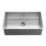 Évier cuisine 1 bac 74x44x20cm en acier inoxydable - avec kit de vidange - pour armoire de 80cm Évier cuisine 1 bac 74x44x20cm en acier inoxydable - avec kit de vidange - pour armoire de 80cm