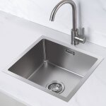 Evier cuisine 1 bac inox lomazoo cyllene 40 cm