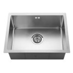 �vier de cuisine - cecipa max - 50x44cm - inox 304 - 1 bac - sous plan