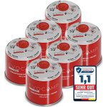 Evocamp 6x cartouches de gaz butane 500g cartouche � vis avec gaz butane / propane 899 ml cartouche de ...