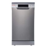 Evvo lave - vaisselle d3x slim (45 cm) 10 couverts 8 programmes inox 450 mm