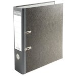 Exacompta classeur  levier premtouch a4 papier marbre gris dos 80mm