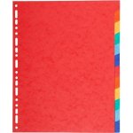 Exacompta intercalaires carte lustrée xxl 12 positions 220g Exacompta intercalaires carte lustrée xxl 12 positions 220g