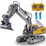 Pelleteuse t�l�command�e - rc rechargeable 11 canaux son lumi�re pelle m�tallique (24 ghz) - cadeau enfant ...