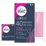 Expert - 40 bandes de cire froide corps & jambes - peaux normales - finition parfaite - epilation longue ... Expert - 40 bandes de cire froide corps & jambes - peaux normales - finition parfaite - epilation longue ...