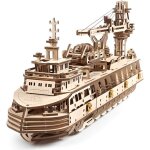 Explorateur - puzzle 3d mcanique en bois - ugears 70135 adultes