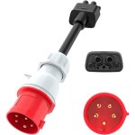 Extension de c�ble de charge ev 32a / 7kw gen 2 - cdisplay - pour tesla mod�le s / 3 / x / y adaptateur ...