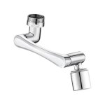 Extension robinet 1440� pivotanteconomiseur deau int�gr� universelle rallonge robinet rotatif multifonctionnel ...