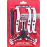 Extracteur 3 griffes 100 mm pour roulement - precision steel - pignon - volant moteur