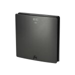 Extracteur d?air simple flux carr� felix 100 mm anthracite 500. 110. 100 horoz