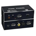 Extracteur hdmi 2. 1 toslink convertisseur atmos 7. 1 earc hdcp 2. 3 8k 4k 120 hz